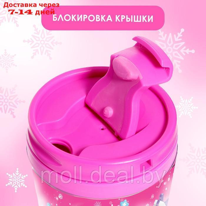 Термостакан 250 мл с игрушкой "С Новым годом", ярко-розовый - фото 4 - id-p219688155