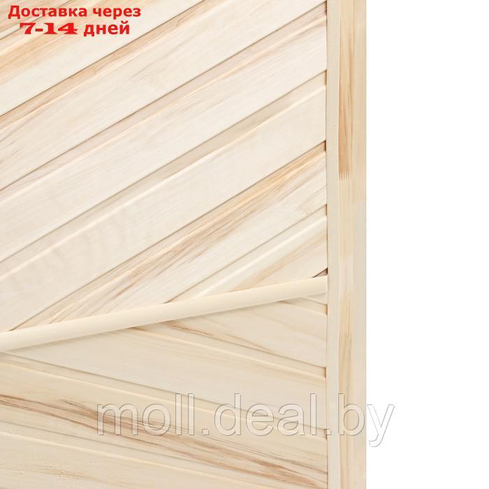 Дверь для бани и сауны, размер коробки 170х80 см, универсальная, липа - фото 3 - id-p219684218