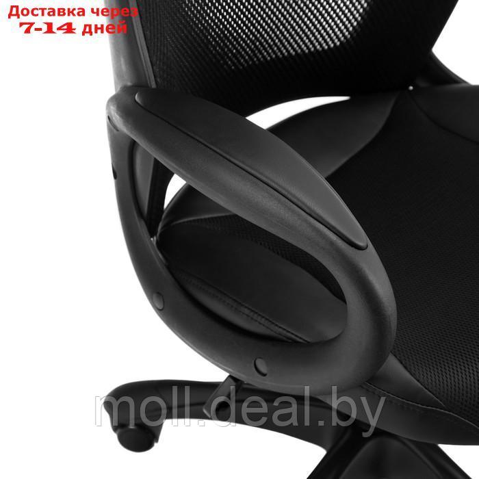 Эргономичное кресло руководителя YS - 717, черное - фото 6 - id-p219688162