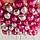 Букет из шаров "Розовый", латекс, хром, набор 50 шт., фото 4