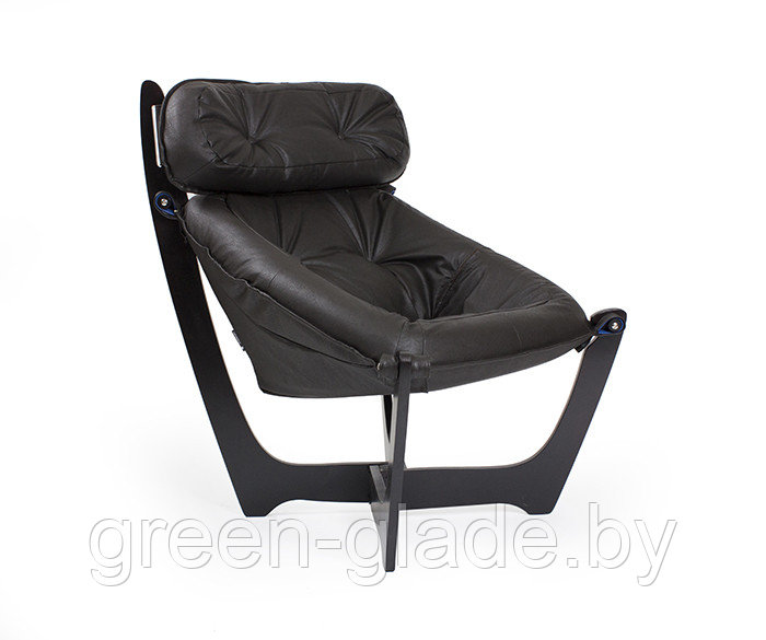 Кресло для отдыха модель 11 каркас Венге экокожа Дунди-108 - фото 2 - id-p31512572