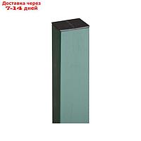 Столб 2,5м RAL 6005 (зеленый) 62х55х1,4мм 5 отв. под бетон цинк полимер. с заглушкой GL, шт 469936