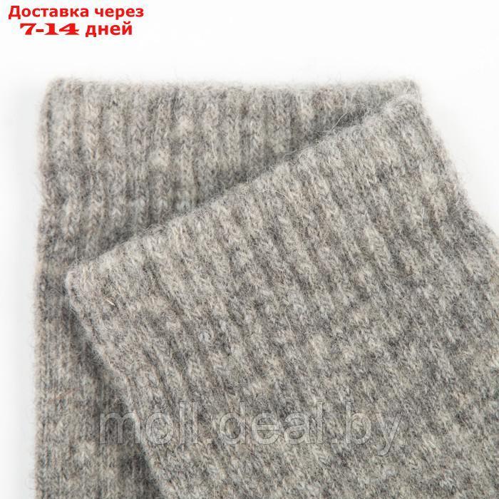 Носки с пухом яка женские, цвет серый, размер 35-37 - фото 3 - id-p219682721