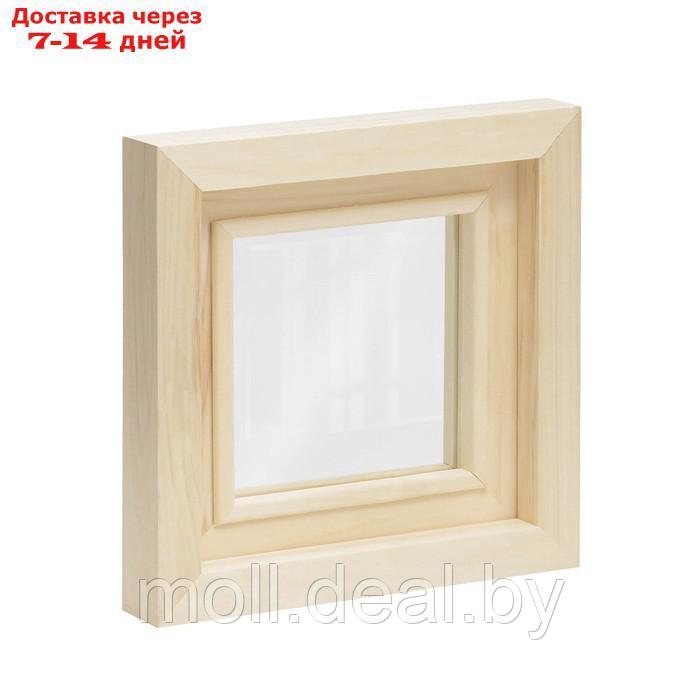 Окно, 40×40см, двойное стекло ЛИПА - фото 3 - id-p219684997