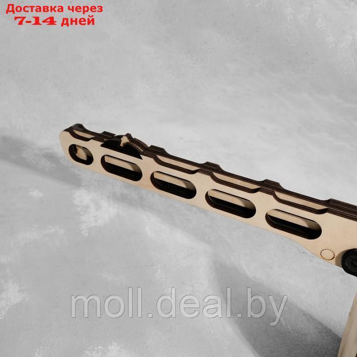 Сувенир деревянный "Пистолет-пулемет Шпагина ППШ-41" - фото 3 - id-p219685002
