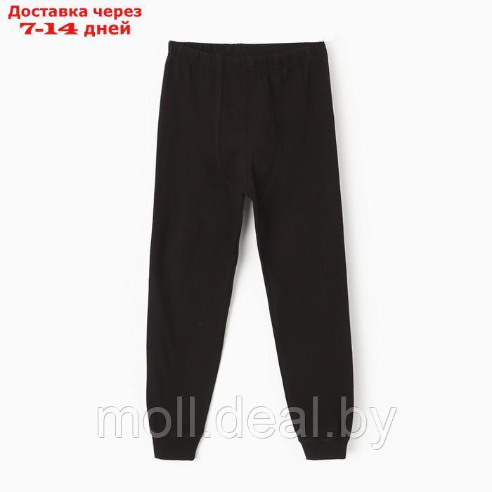 Комплект для мальчиков (джемпер, брюки), ТЕРМО, цвет чёрный, рост 140 см - фото 2 - id-p219688752