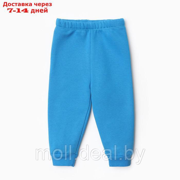 Костюм для мальчиков (толстовка, брюки), НАЧЁС, цвет синий, рост 92 см - фото 6 - id-p219688758