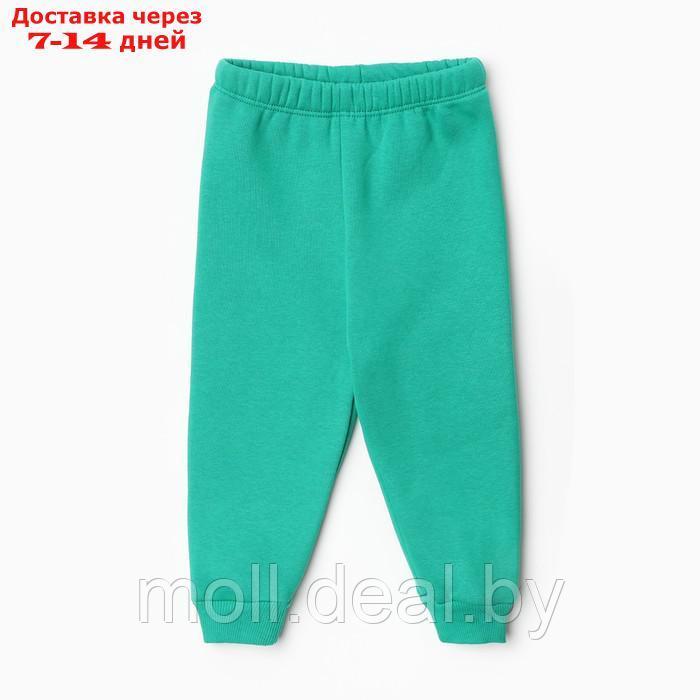 Костюм для мальчиков (толстовка, брюки), НАЧЁС, цвет зелёный, рост 98 см - фото 6 - id-p219688759