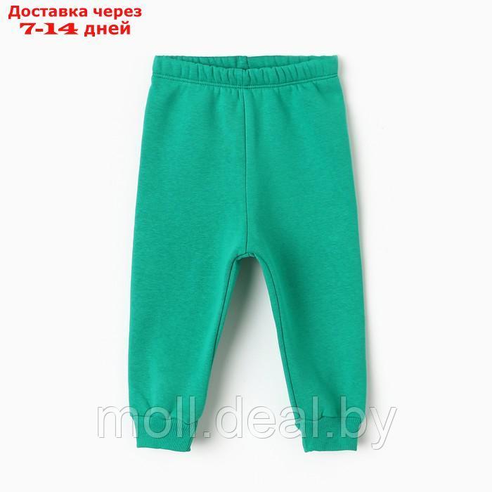 Костюм для мальчиков (толстовка, брюки), НАЧЁС, цвет зелёный, рост 104 см - фото 2 - id-p219688760