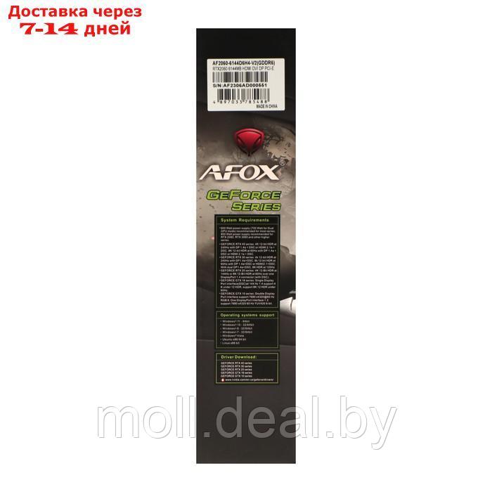 Видеокарта Afox RTX2060, 8Гб, 192bit, GDDR6, DVI, HDMI, DP, HDCP - фото 7 - id-p219687664