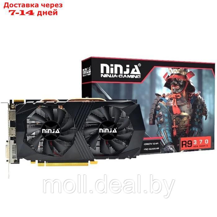 Видеокарта Ninja R9 370, 4Гб, 256bit, GDDR5, DVI, HDMI, DP, HDCP - фото 1 - id-p219687669