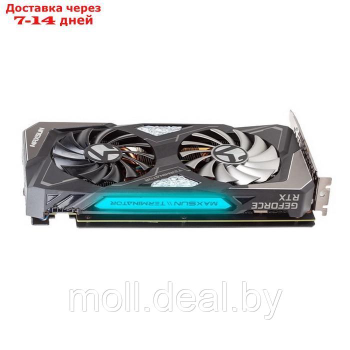 Видеокарта Maxsun RTX3060Ti Terminator, 8 Гб, 256bit, GDDR6, 3хHDMI, DP - фото 4 - id-p219687670