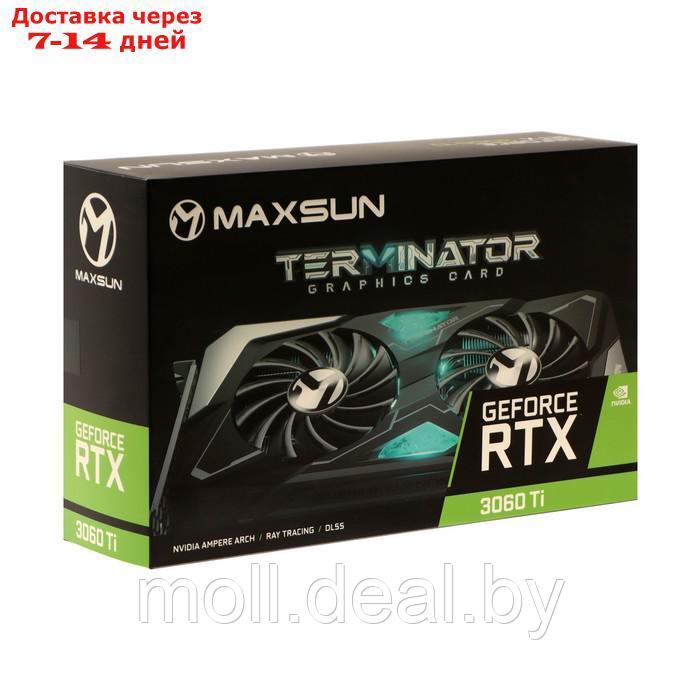 Видеокарта Maxsun RTX3060Ti Terminator, 8 Гб, 256bit, GDDR6, 3хHDMI, DP - фото 6 - id-p219687670