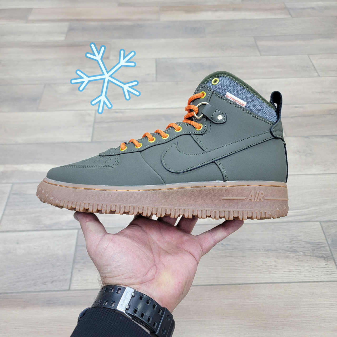 Кроссовки Nike Air Force 1 Duckboot Khaki