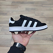 Кроссовки Adidas Campus 00s Black White Black с мехом, фото 2