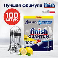 Finish Powerball Quantum Lemon All In 1 Лимон 100 шт. Капсулы / таблетки для посудомоечной машины