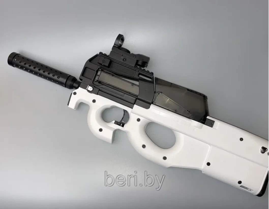 P90 Автомат на орбизах на аккумуляторе, орбибольный автомат Splatter Ball Gun - фото 4 - id-p219703007