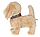 JX-1416A Интерактивный щенок Джастин, 22 см, на поводке ходит, озвучен, Мой питомец, фото 4