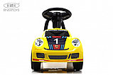 Детский толокар RiverToys F005FF (желтый) Porsche, фото 2