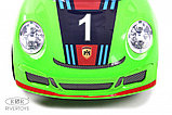 Детский толокар RiverToys F005FF (зеленый) Porsche, фото 2
