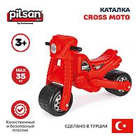 PILSAN Каталка мотоцикл Cross Moto Red/Красный 06811