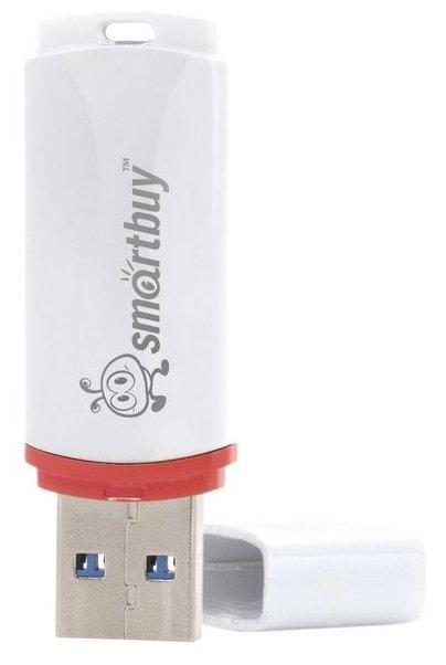 USB Flash Smart Buy Crown White 4GB (SB4GBCRW-W) - фото 1 - id-p219704487