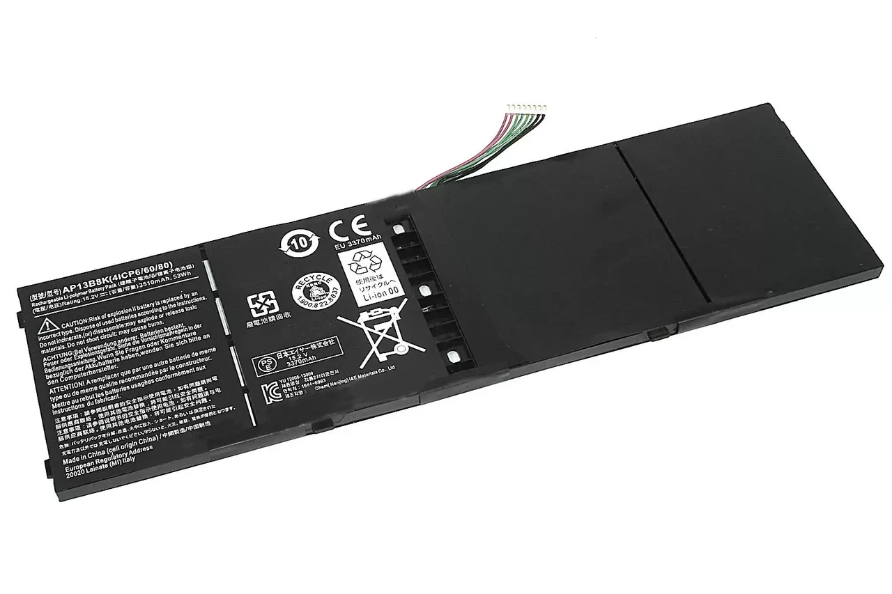 Аккумулятор (батарея) AP13B8K для ноутбука Acer V5-553, 15В, 53Вт - фото 1 - id-p219709843
