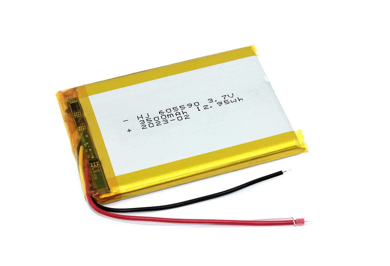 Аккумулятор Li-Pol (батарея) 5*55*75мм 3pin 3.7V, 3500mAh - фото 1 - id-p219709864