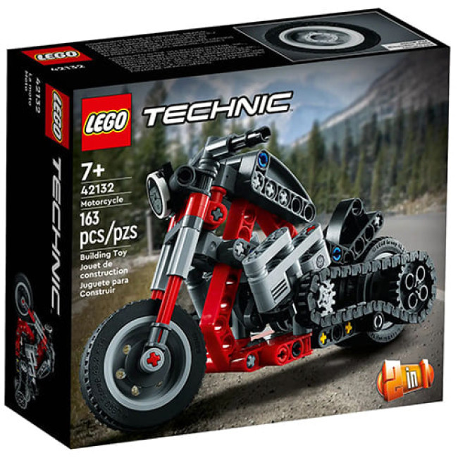 Конструктор LEGO Technic 42132 Мотоцикл - фото 1 - id-p219704597