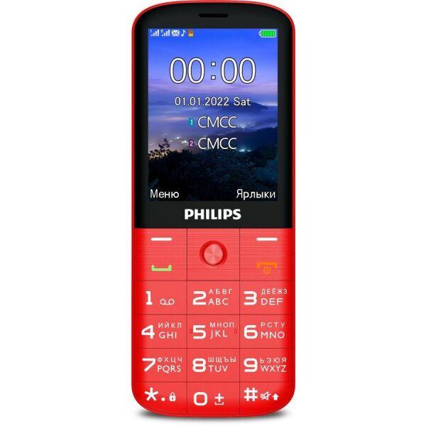 Кнопочный телефон Philips Xenium E227 (красный) - фото 3 - id-p193253289