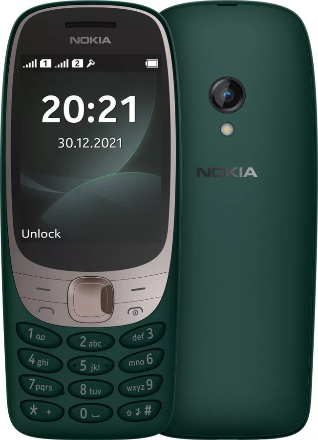 Кнопочный телефон Nokia 6310 (2021) (зеленый) - фото 1 - id-p218589697