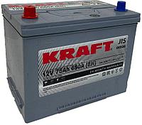 Автомобильный аккумулятор KRAFT Asia 75 JL+ (75 А·ч)
