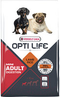 Сухой корм для собак Opti Life Adult Digestion Mini с ягненком и рисом / 431135