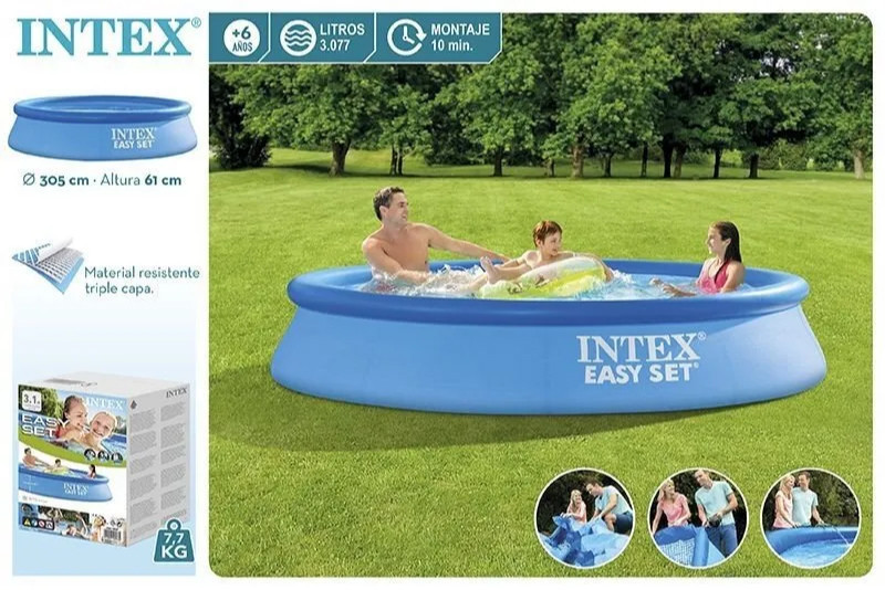 Надувной бассейн Intex Easy Set 28116 (305х61) - фото 2 - id-p198763301