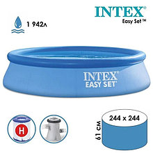 Надувной бассейн Intex Easy Set 28108 (244x61)