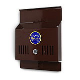 Ящик почтовый с замком, горизонтальный «Мини», коричневый, фото 3