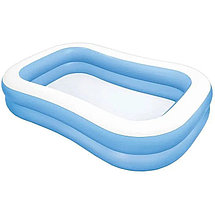 Надувной бассейн Intex Swim Center 57180 (203х152x48, голубой), фото 3