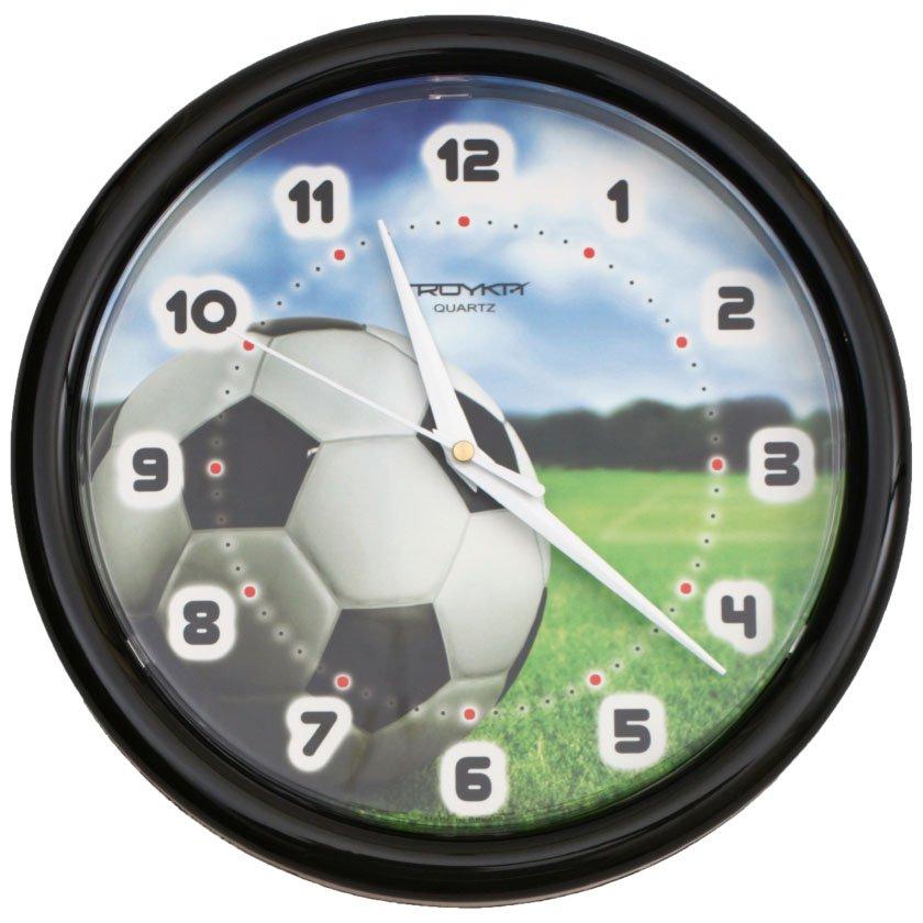Часы настенные «Тройка» «Футбол»
