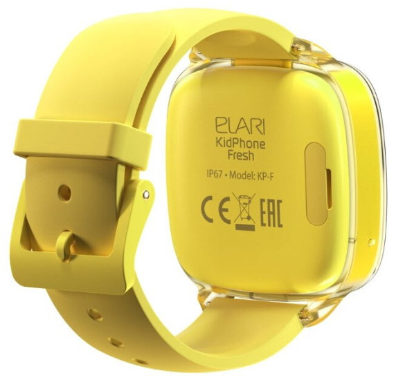 Умные часы Elari Kidphone Fresh (желтый) - фото 4 - id-p145921065