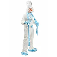 Новогодний Карнавальный костюм для взрослых Снеговик 1305 / Батик