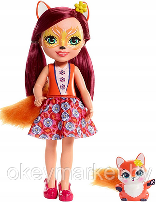 Кукла Enchantimals Фелисити Лис с Фликом FRH53, фото 3
