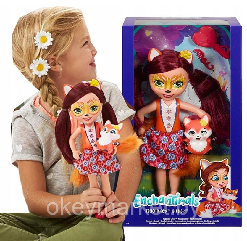 Кукла Enchantimals Фелисити Лис с Фликом FRH53
