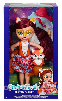 Кукла Enchantimals Фелисити Лис с Фликом FRH53, фото 2