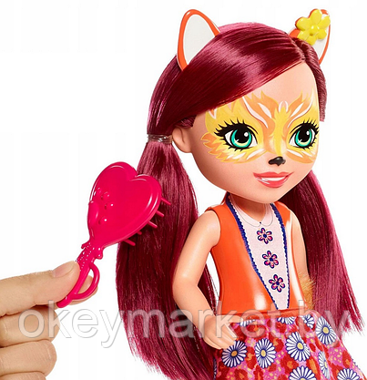 Кукла Enchantimals Фелисити Лис с Фликом FRH53, фото 3