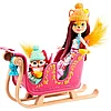 Игровой набор Enchantimals Рождественские сани кукла+питомец GJX31, фото 2