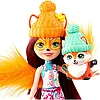 Игровой набор Enchantimals Рождественские сани кукла+питомец GJX31, фото 6