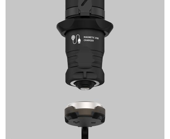 Тактический фонарь Armytek Dobermann Pro Magnet USB White. - фото 2 - id-p219741692