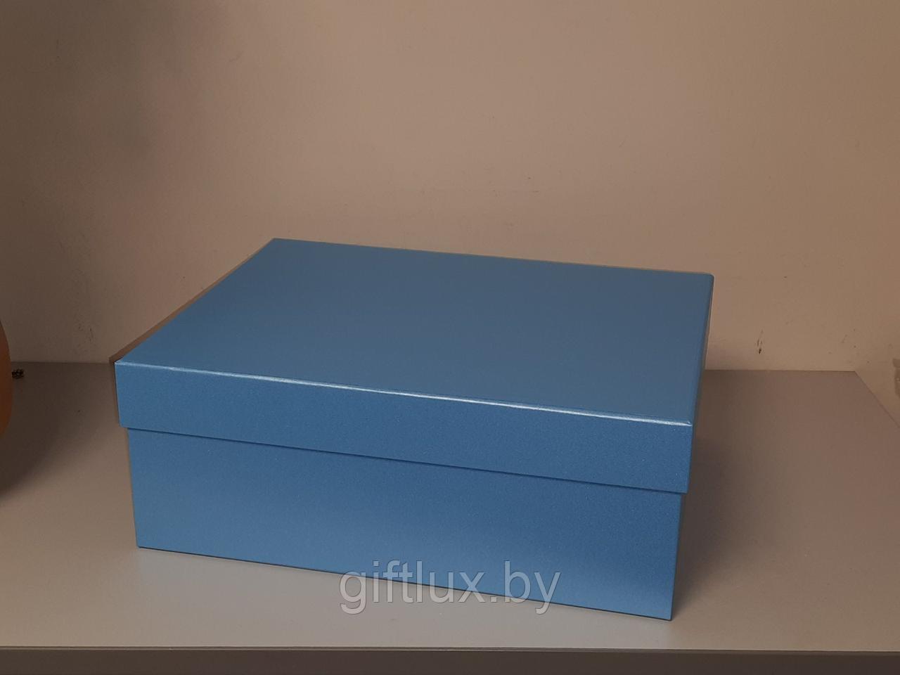 Коробка подарочная 32*25*12 см, (Imitlin pearl) - фото 1 - id-p219740978
