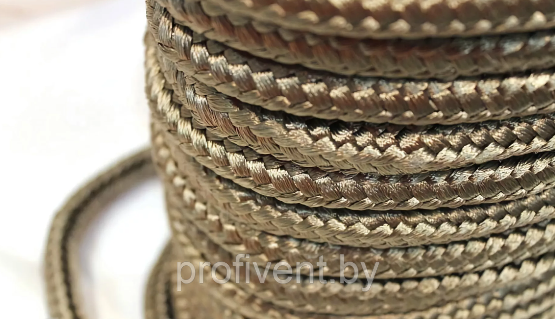 Шнур базальтовый плетёный Ф 30 мм - фото 1 - id-p219746554