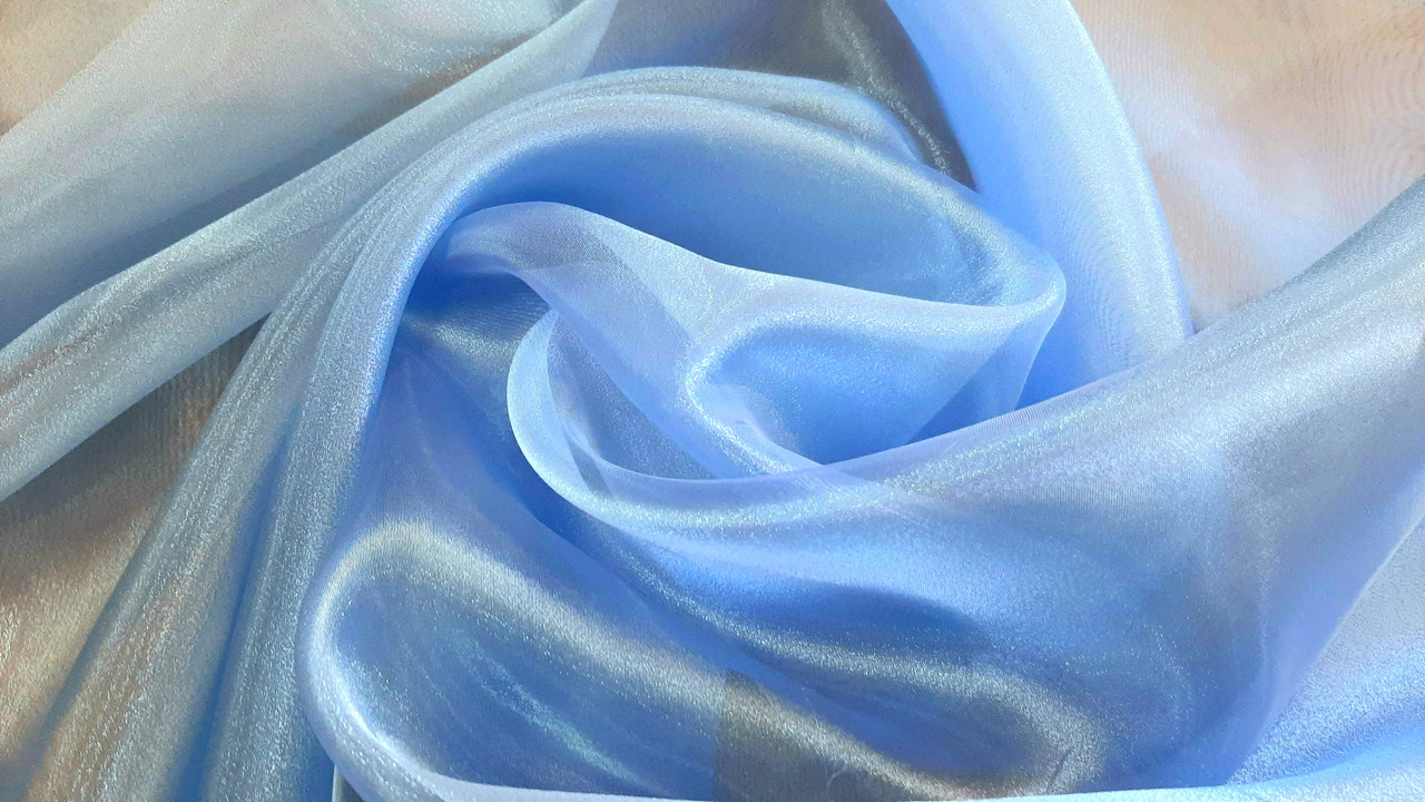 Органза (голубой цвет)